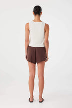 ARCAA Pippa Drawstring Short - Espresso