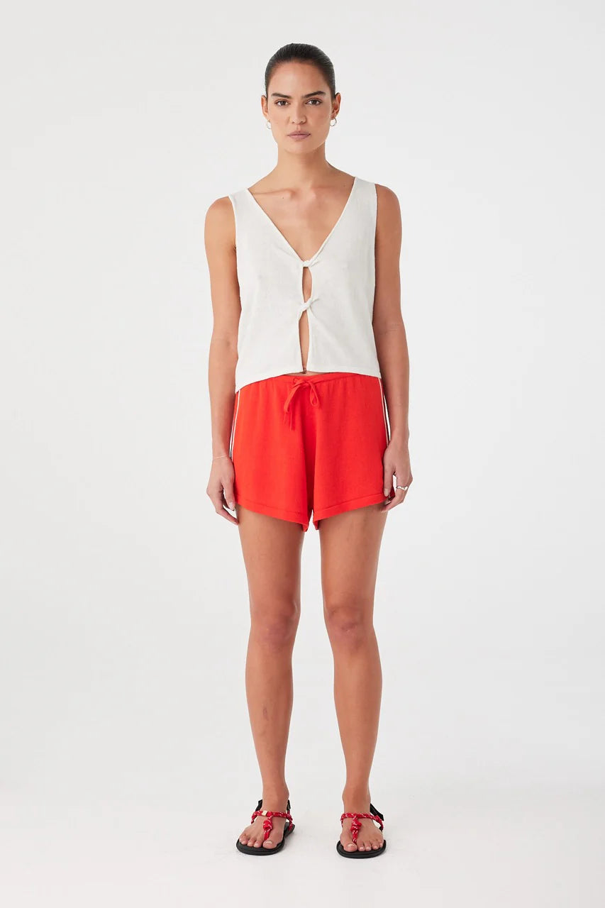 ARCAA Pippa Drawstring Short - Hibiscus