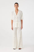 ARCAA Aster Crochet Pant - Cream