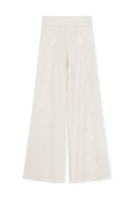 ARCAA Aster Crochet Pant - Cream