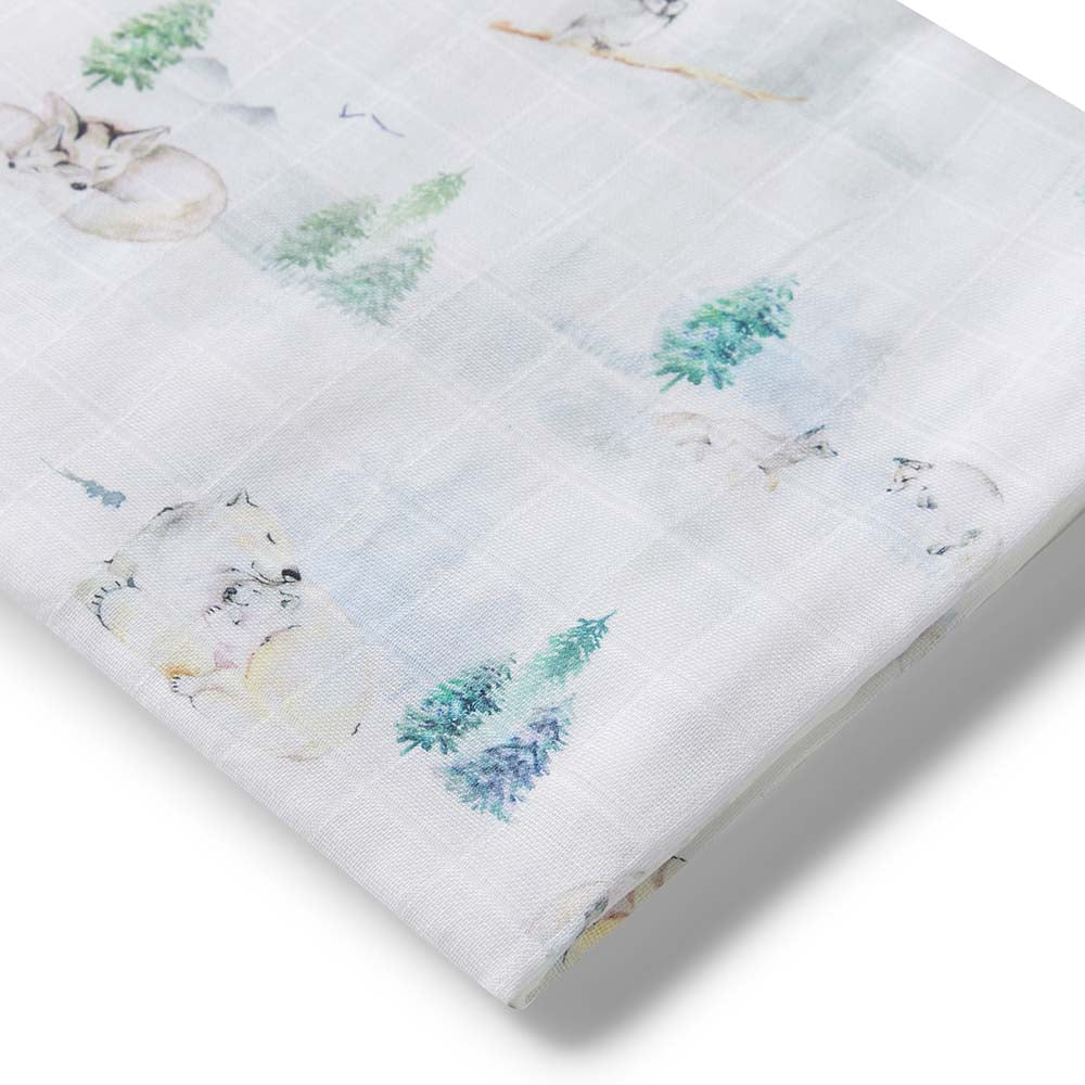 Snuggle Hunny Arctic Organic Muslin Wrap