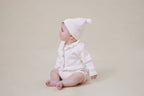 Aster & Oak Coconut Bow Knit Cardigan