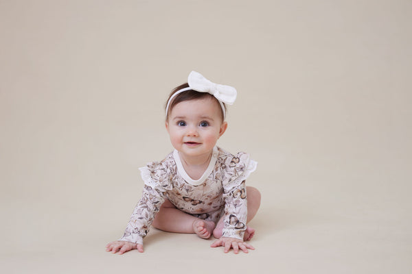 Aster & Oak Butterfly Fields Flutter Onesie
