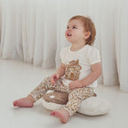 Aster & Oak Bailey Floral Mushroom House Print Top