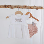 Aster & Oak Petal Pointelle Ruffle Bloomers