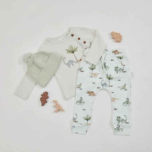 Aster & Oak - Dinosaur Harem Pants