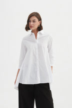 Tirelli Swing Back Shirt- White