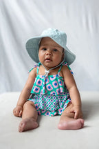Acorn Wide Brim Infant Hat