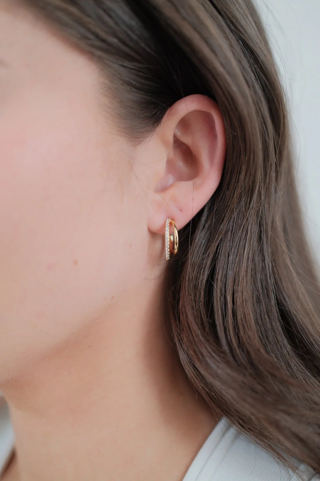 Zafino Celeste Hoop Clear