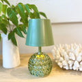 Mediterranean Markets Dimple Glass with Shade Sage