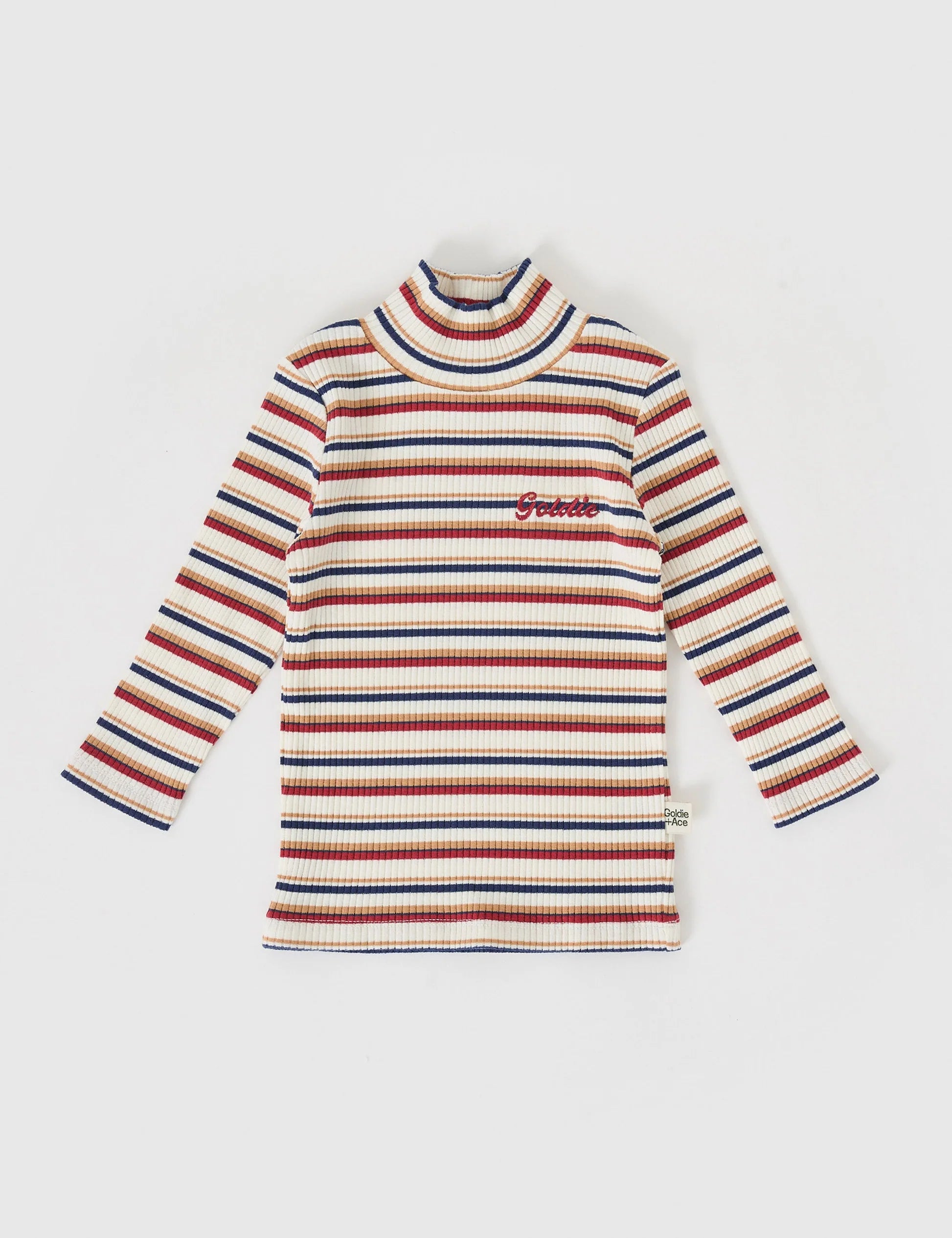 Goldie + Ace Outback Stripe Embroidered Rib Skivvy