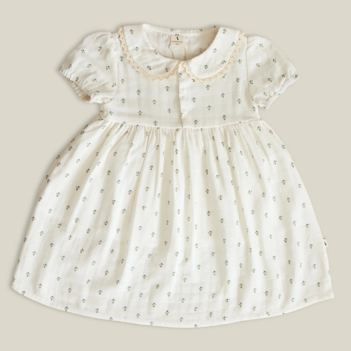 Fledge & Thread Blue Floral Dress