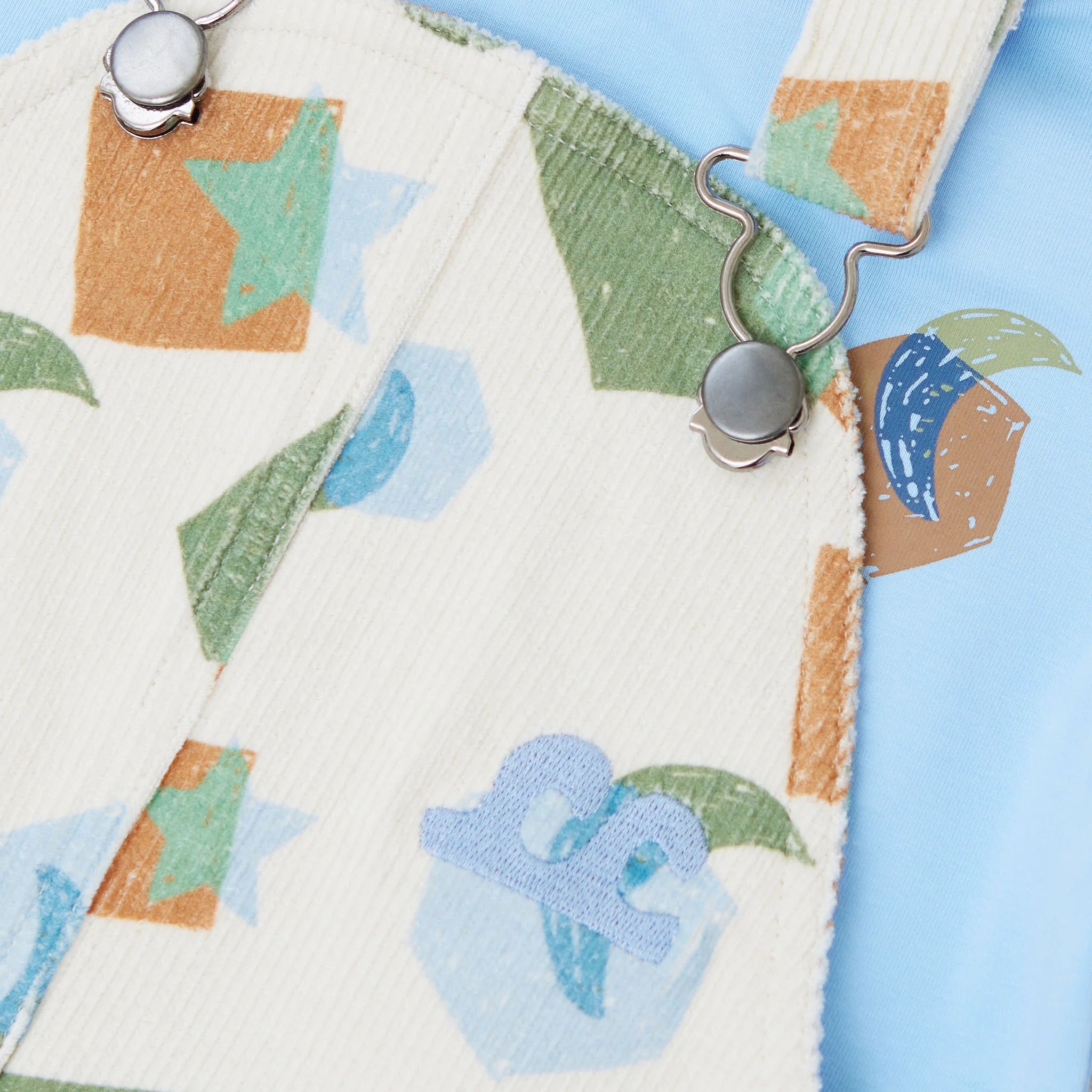 Kapow Kids Sound & Colour Corduroy Overalls