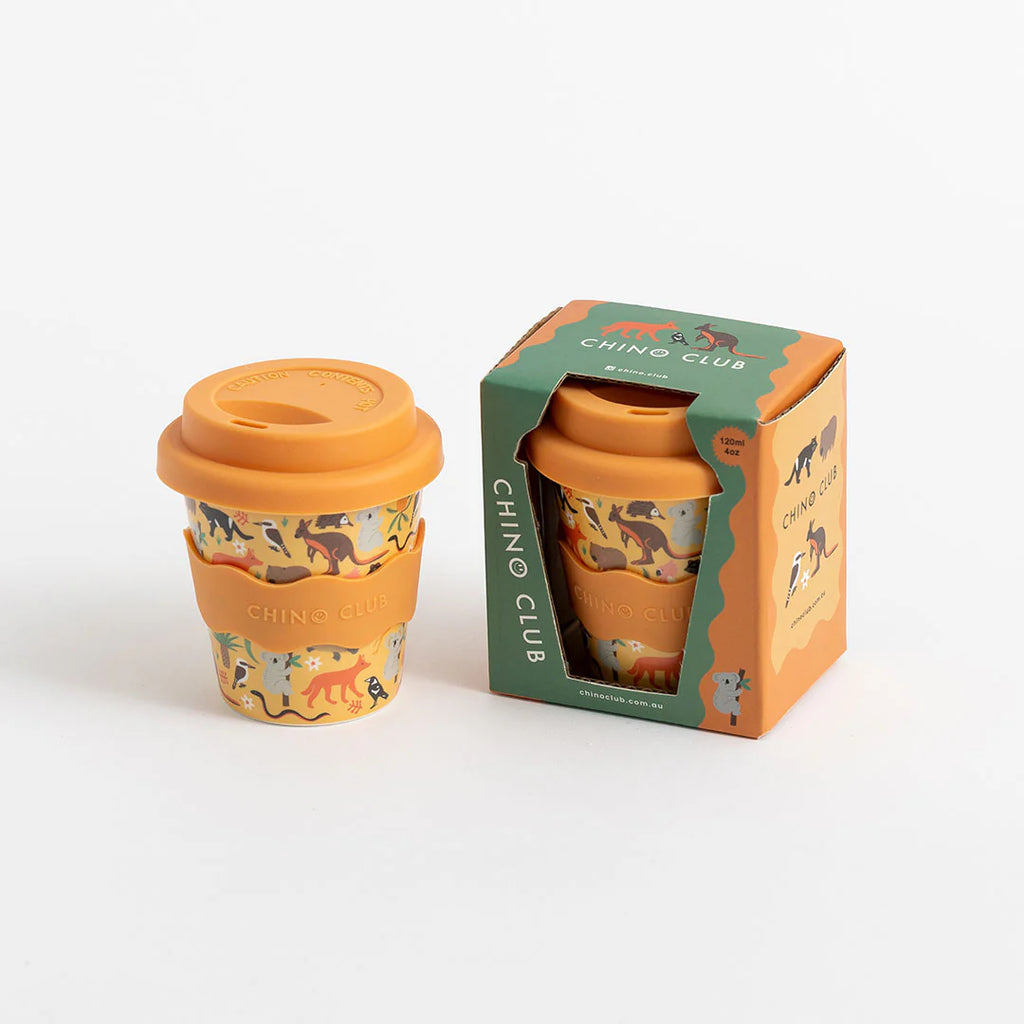 Chino Club Aussie Animal Babychino Cups (4oz)