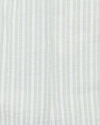 Bebe Evan Green Stripe Overalls