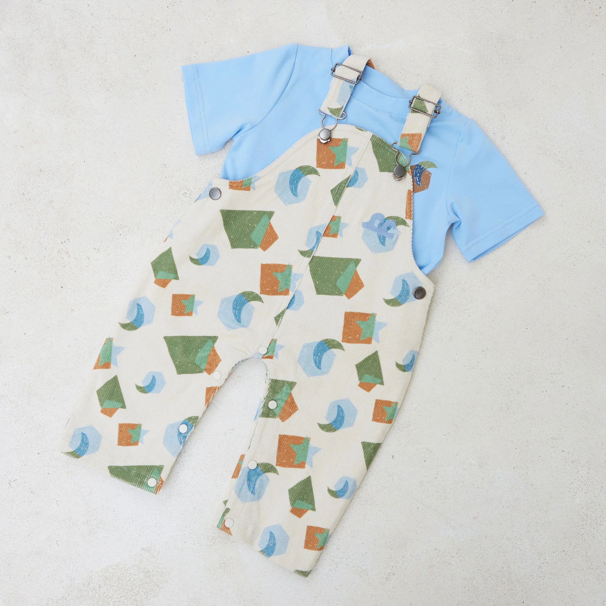 Kapow Kids Sound & Colour Corduroy Overalls