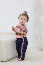 Kapow Kids Heart Checkerboard Sweater