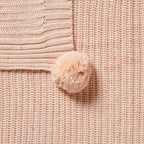 Wilson & Frenchy Fairy Floss Organic Knitted Blanket