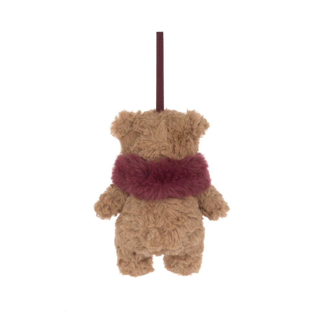Jellycat Bartholomew Bear Jr Winter Warmer Decoration