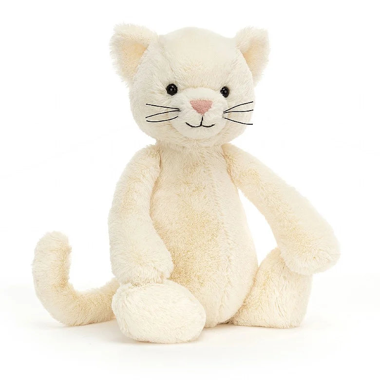 Jellycat Bashful Cream Kitten - Medium