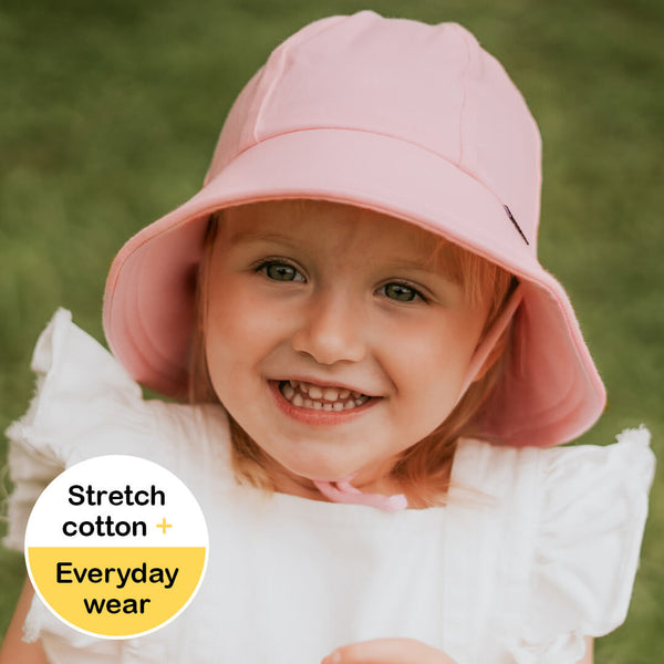 Bed Heads Toddler Bucket Sun Hat - Blush