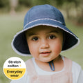 Bed Heads Toddler Bucket Sun Hat - Denim