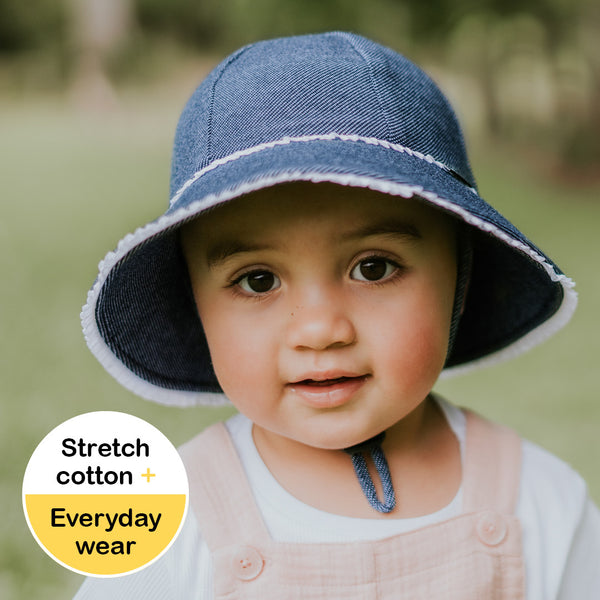 Bed Heads Toddler Bucket Sun Hat - Denim
