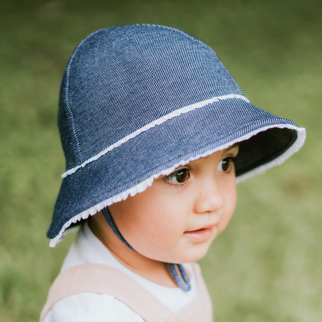 Bed Heads Toddler Bucket Sun Hat - Denim