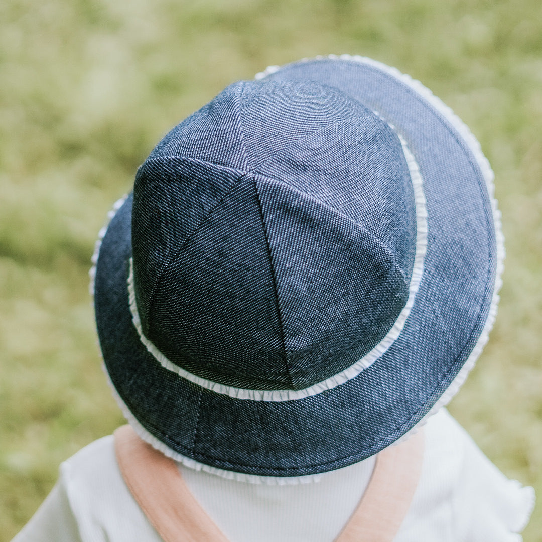 Bed Heads Toddler Bucket Sun Hat - Denim