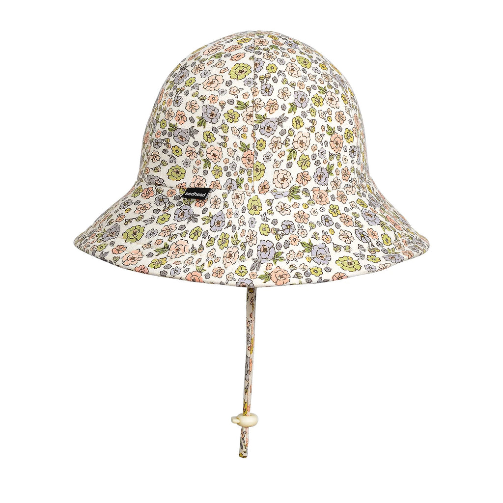 Bed Heads Toddler Bucket Sun Hat - Floret