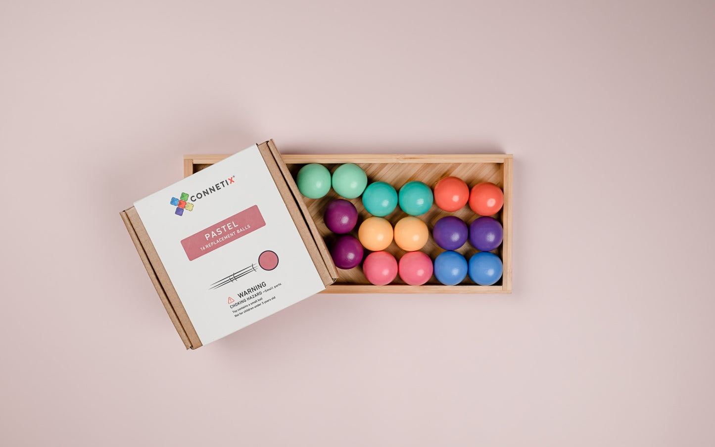 Connetix Pastel Ball Pack 16pc