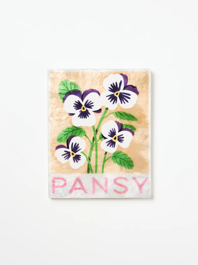 Jones & Co Market Wall Art Pansy