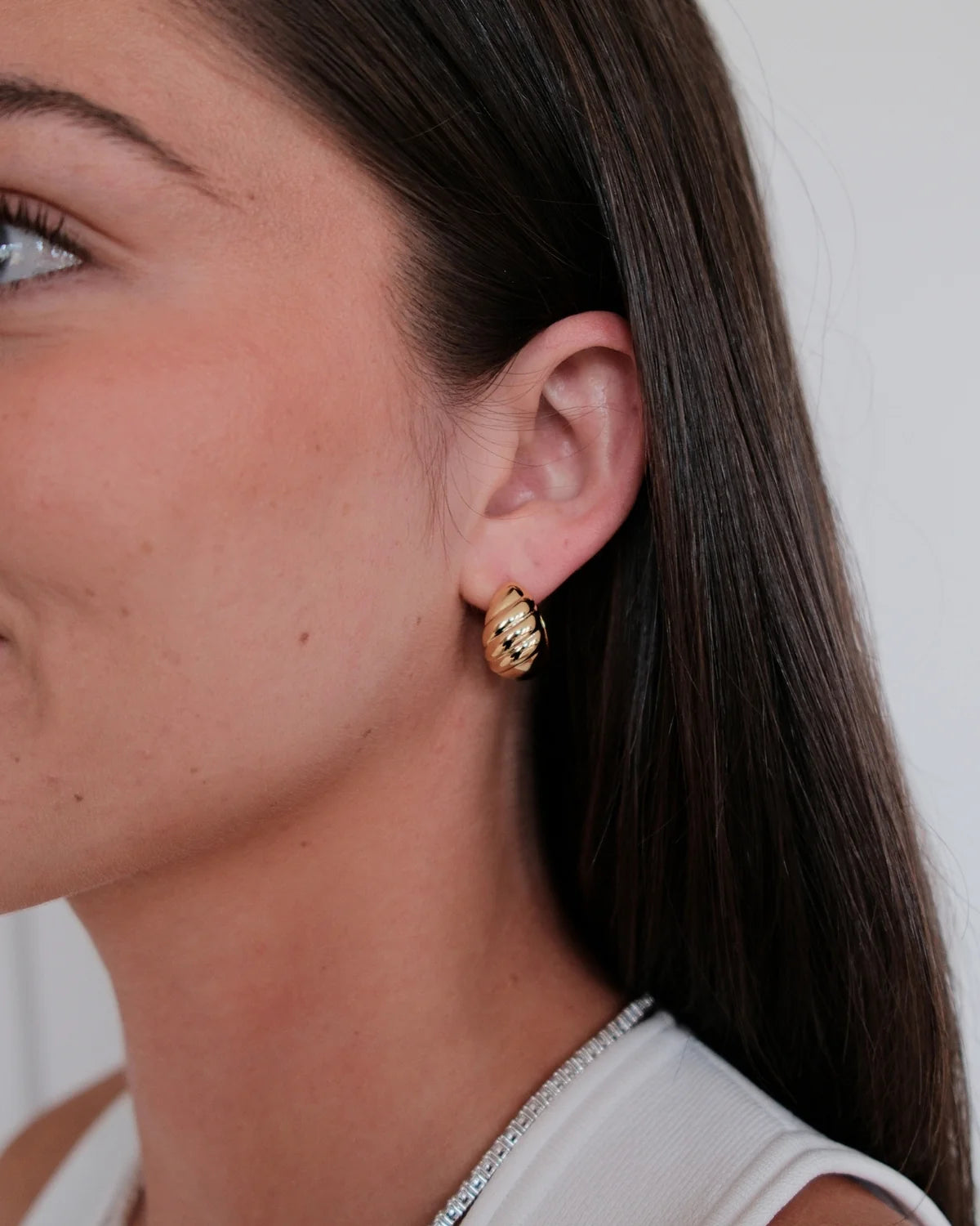 Zafino Bronte Huggie Earrings