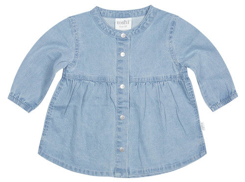 Toshi Dress Denim Long Sleeve Brumby