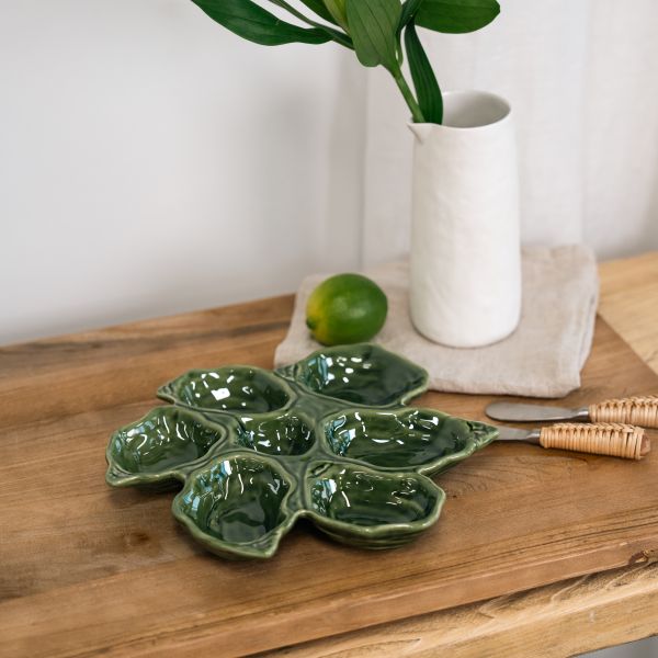 Mediterranean Markets Alba Oyster Plate