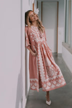 Joop & Gypsy Le Marias Long Dress - Pink