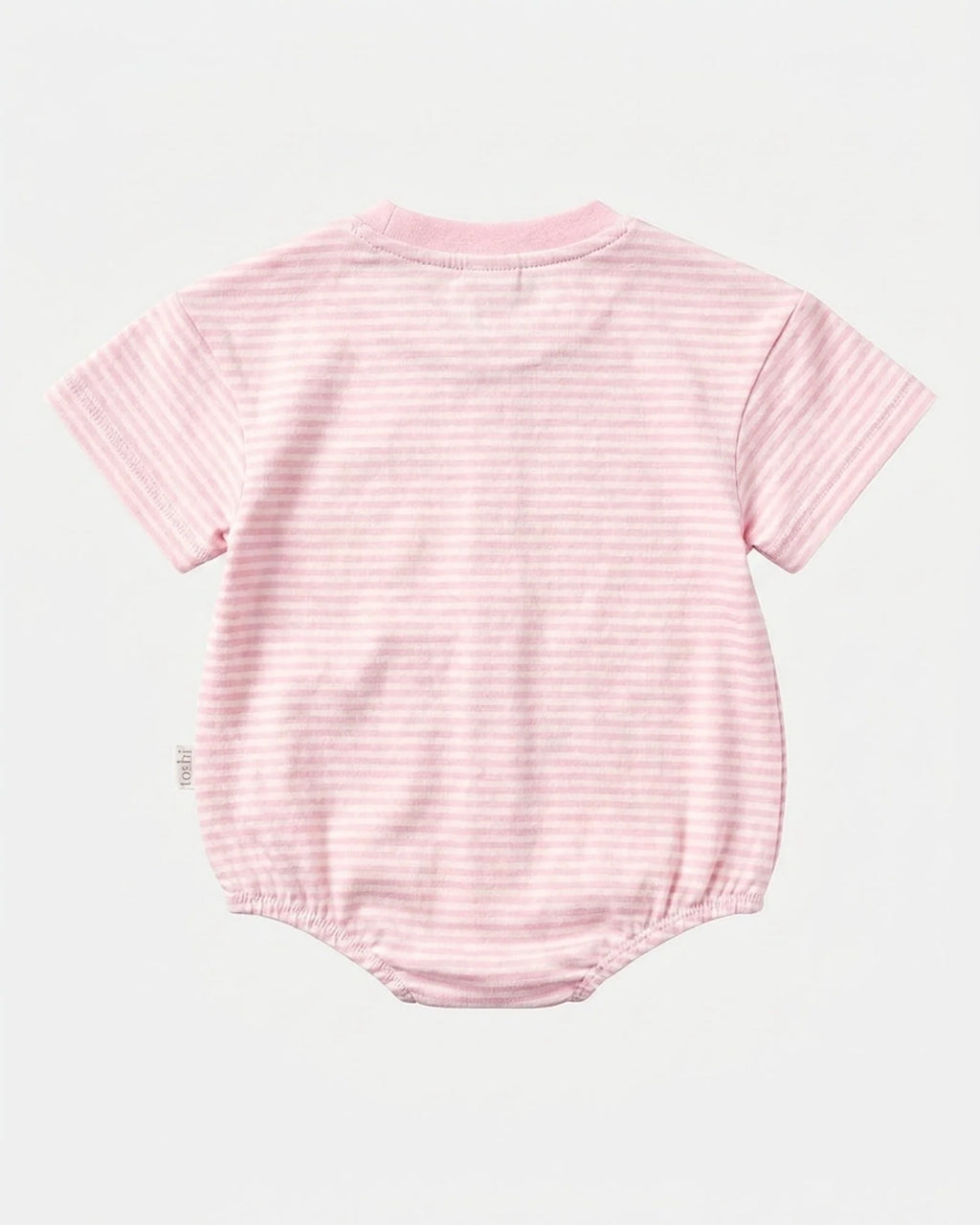 Toshi Mini Stripe Bubble Short Sleeve Onesie