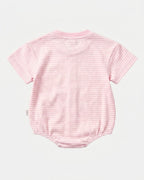 Toshi Mini Stripe Bubble Short Sleeve Onesie
