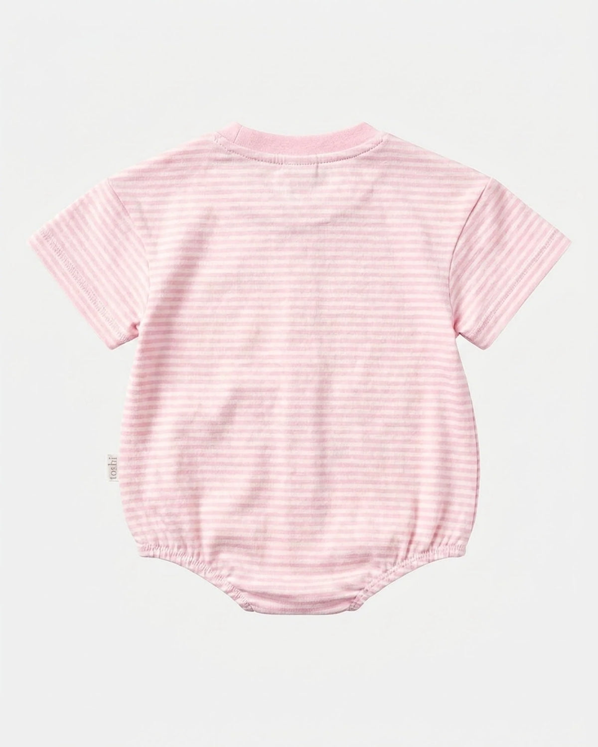 Toshi Mini Stripe Bubble Short Sleeve Onesie
