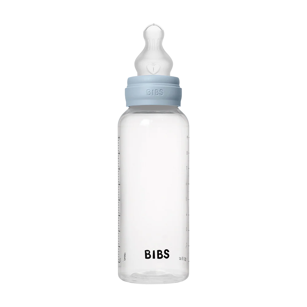 Bibs Baby BPA-Free PP Bottle Set 270ml Silicone- Assorted
