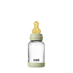 Bibs Baby Glass Bottle Set 120ml Latex - Assorted