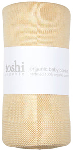 Toshi Organic Blanket Bowie Snowy Driftwood