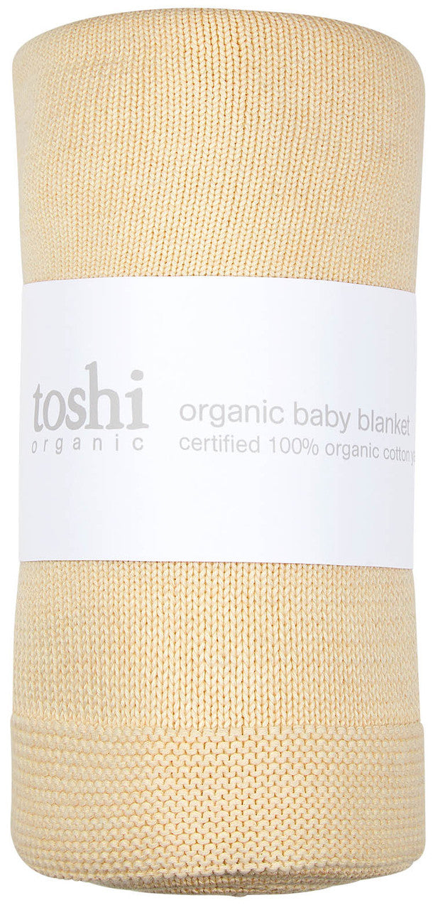 Toshi Organic Blanket Bowie Snowy Driftwood