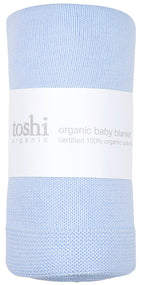 Toshi Organic Blanket Bowie Snowy Driftwood