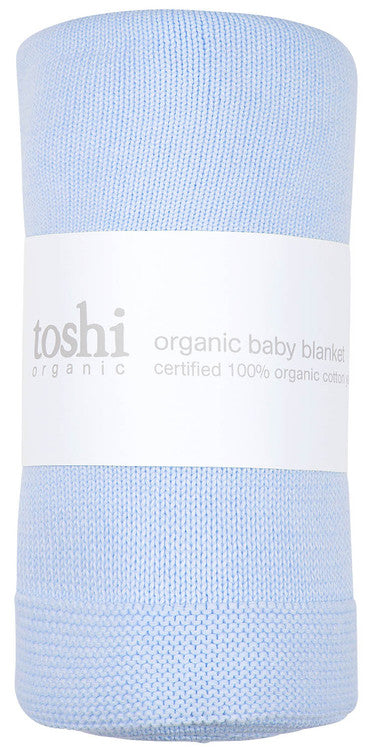 Toshi Organic Blanket Bowie Snowy Driftwood