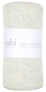 Toshi Organic Blanket Bowie Snowy Driftwood