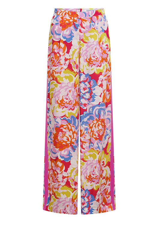 Bohemian Traders Flared High Waisted Pant || Sakura Blossom