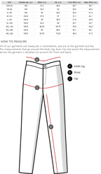 Bohemian Traders Elastic Waist Pant || Mid Blue