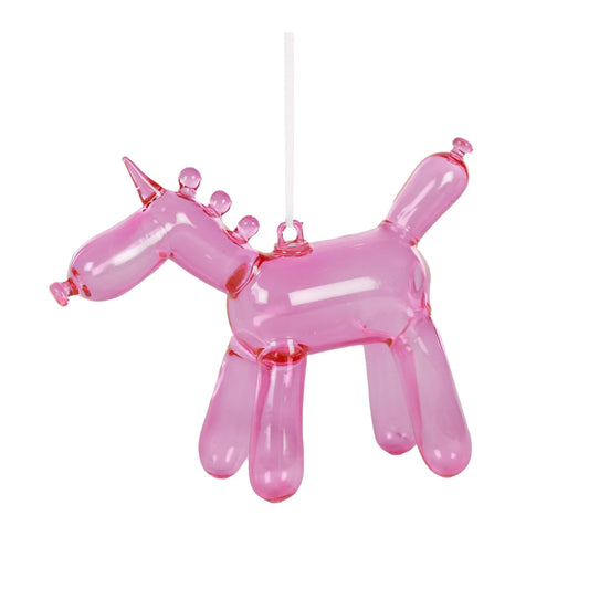 Holly & Ivy - Hot Pink Unicorn Balloon Animal Hanging