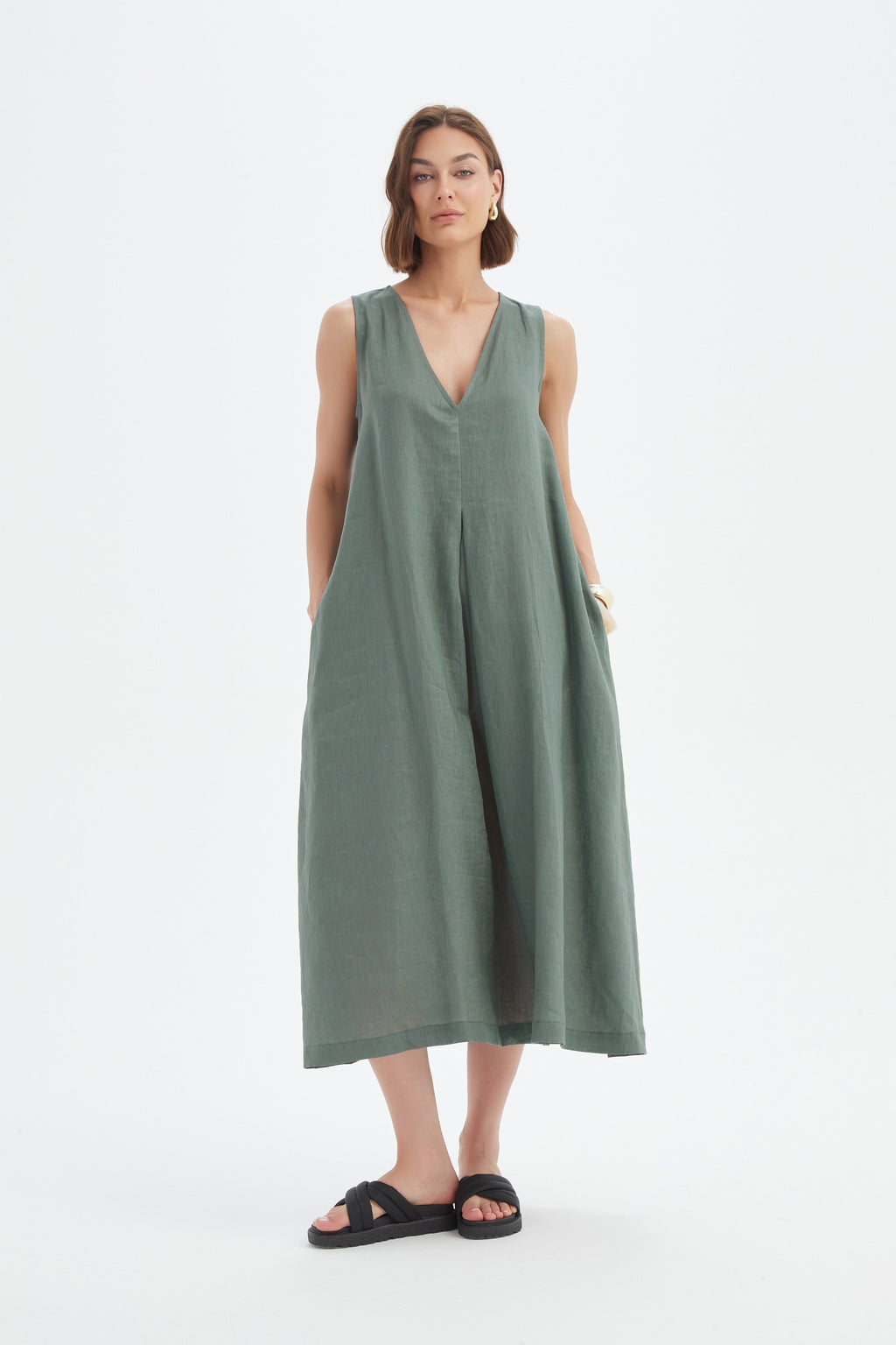 Tirelli - Inverted Pleat Dress